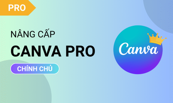Nâng cấp Canva Pro 12 Tháng