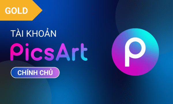 Nâng Cấp PicsArt Gold